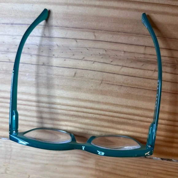 Rae Dunn Green Women's Glass Frames | Thick | Chunky | Trendy - Picture 7 of 11